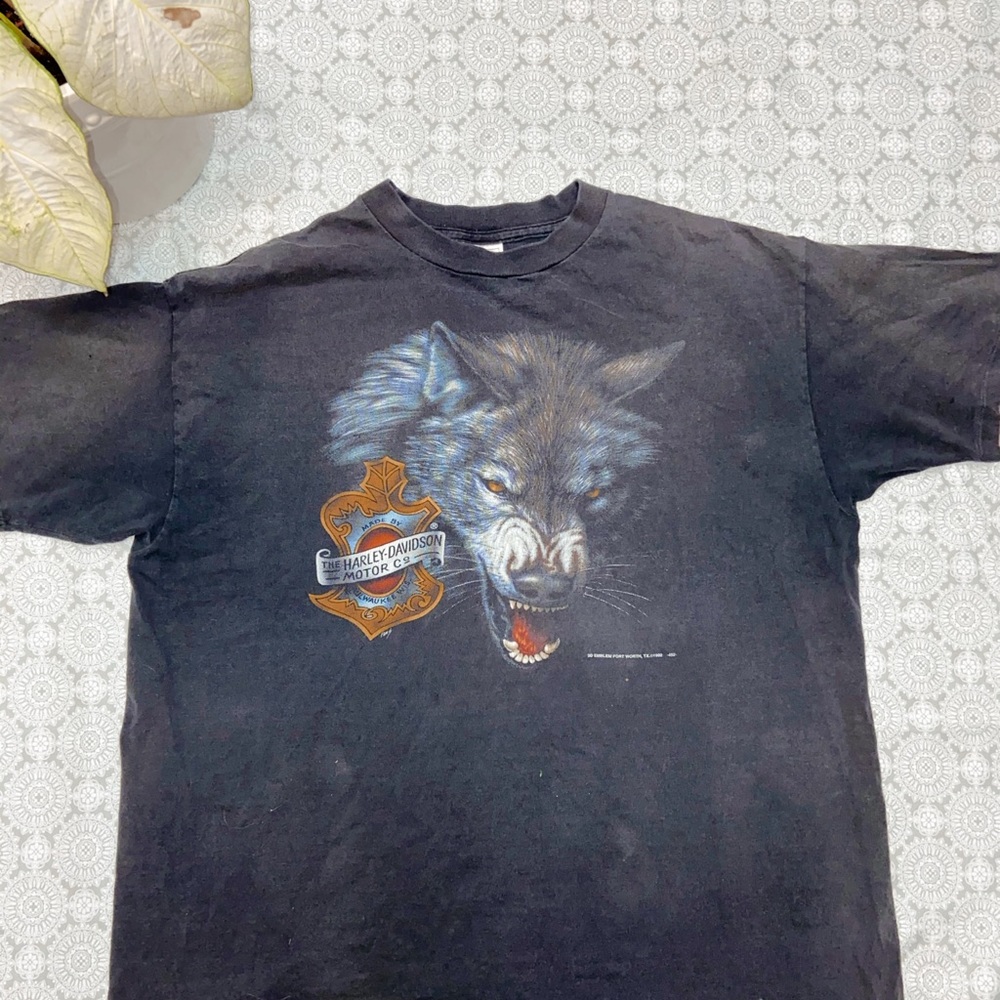 GUC SS Harley Davidson Wolf T-Shirt